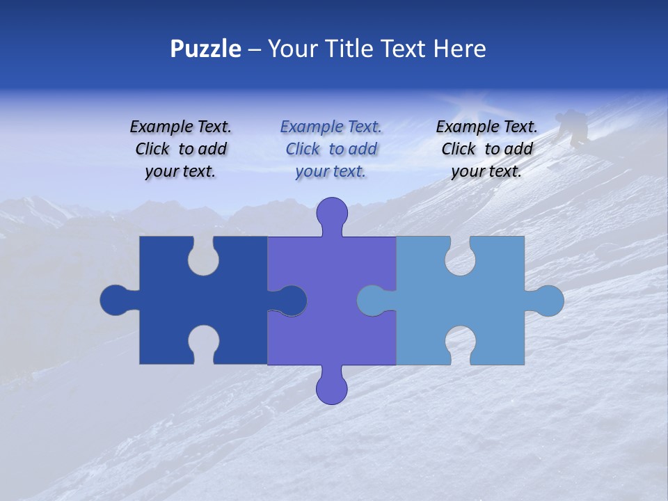 Ski And Sun PowerPoint Template