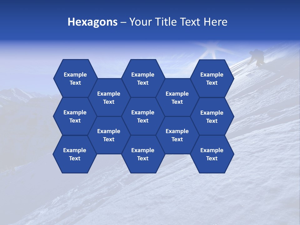 Ski And Sun PowerPoint Template