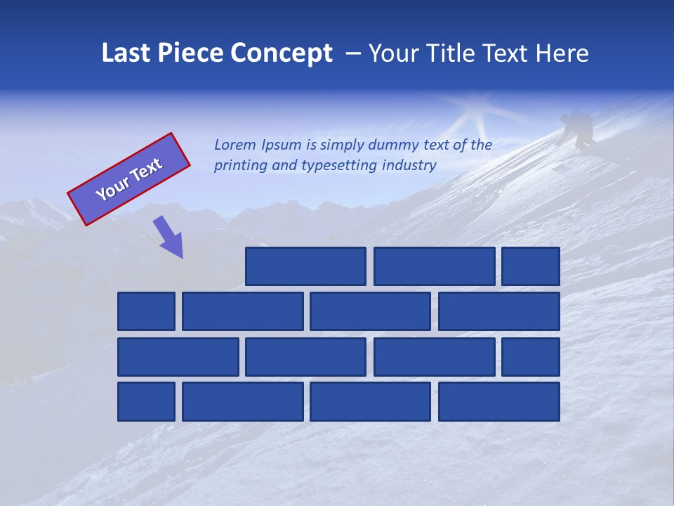 Ski And Sun PowerPoint Template