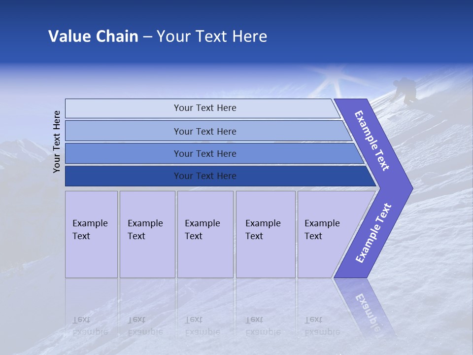 Ski And Sun PowerPoint Template