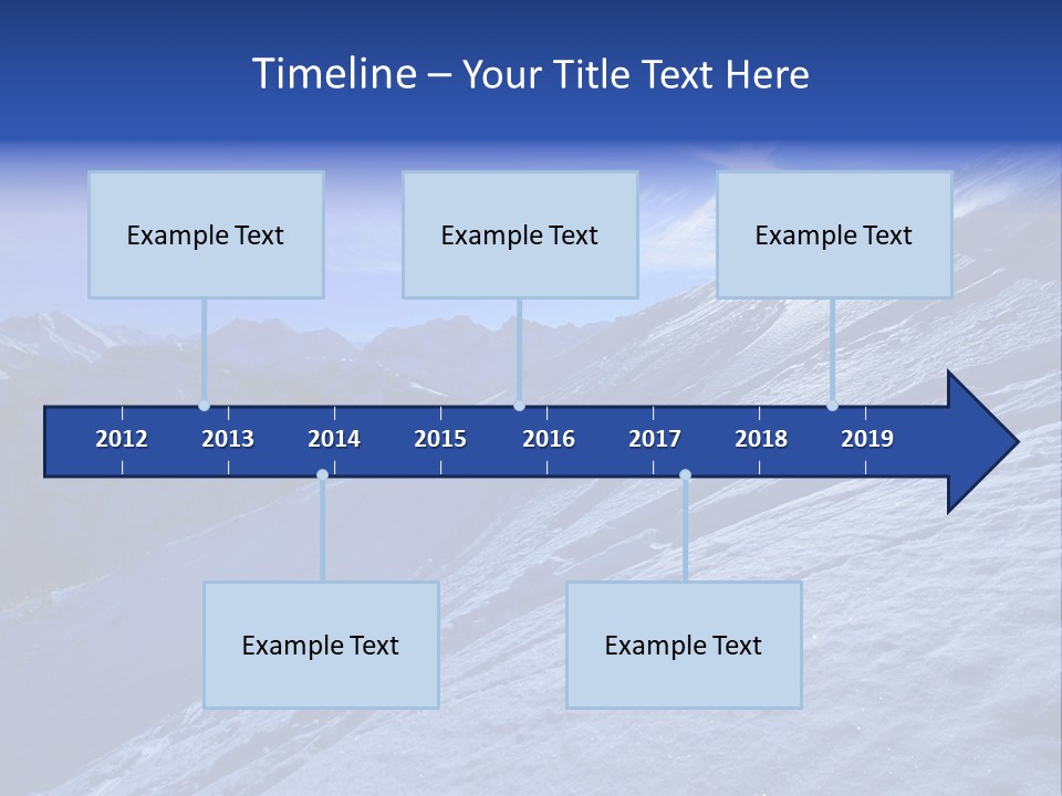 Ski And Sun PowerPoint Template
