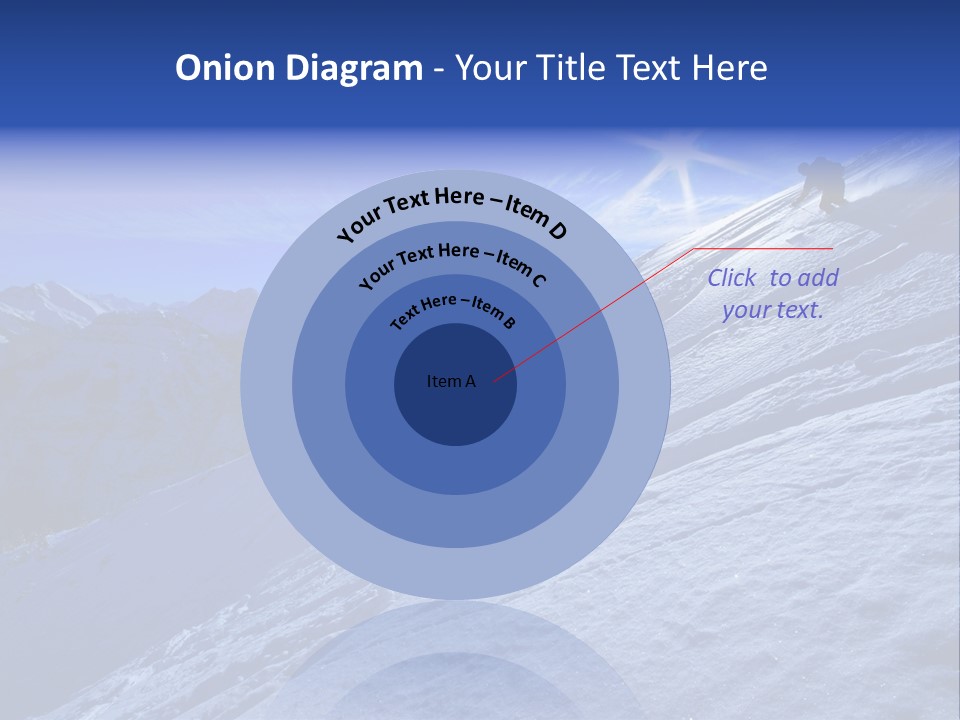 Ski And Sun PowerPoint Template