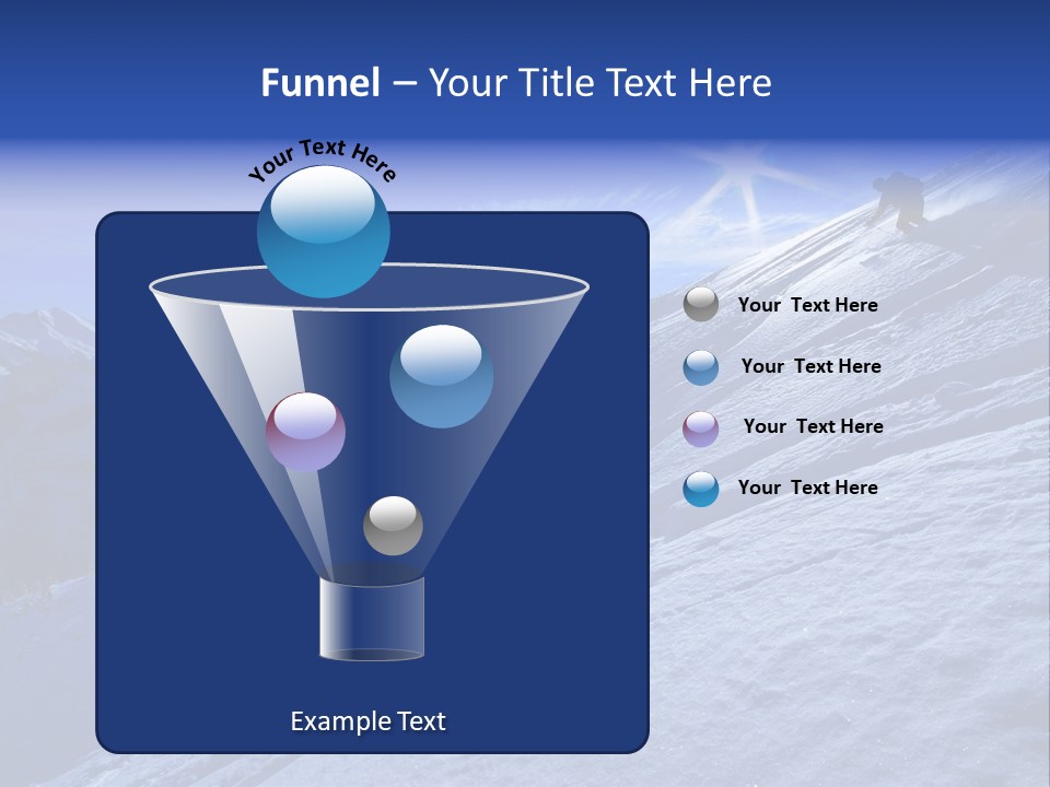 Ski And Sun PowerPoint Template