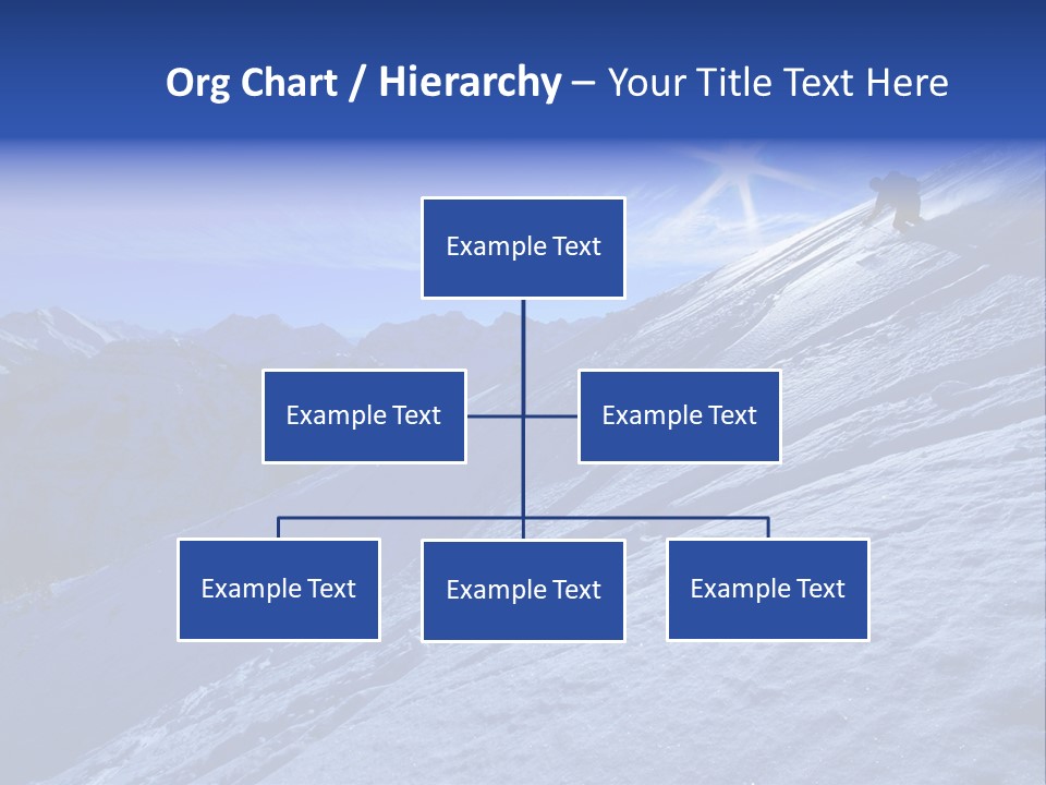 Ski And Sun PowerPoint Template