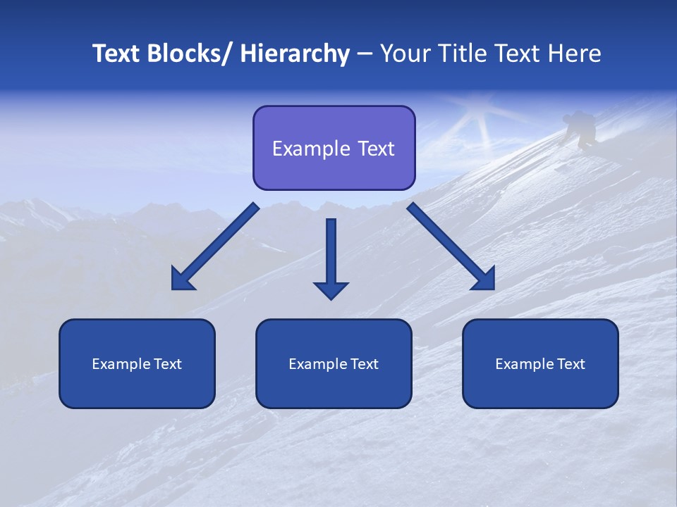 Ski And Sun PowerPoint Template
