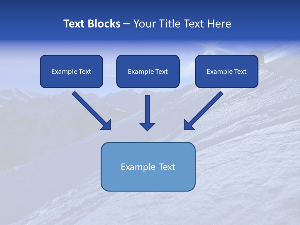 Ski And Sun PowerPoint Template