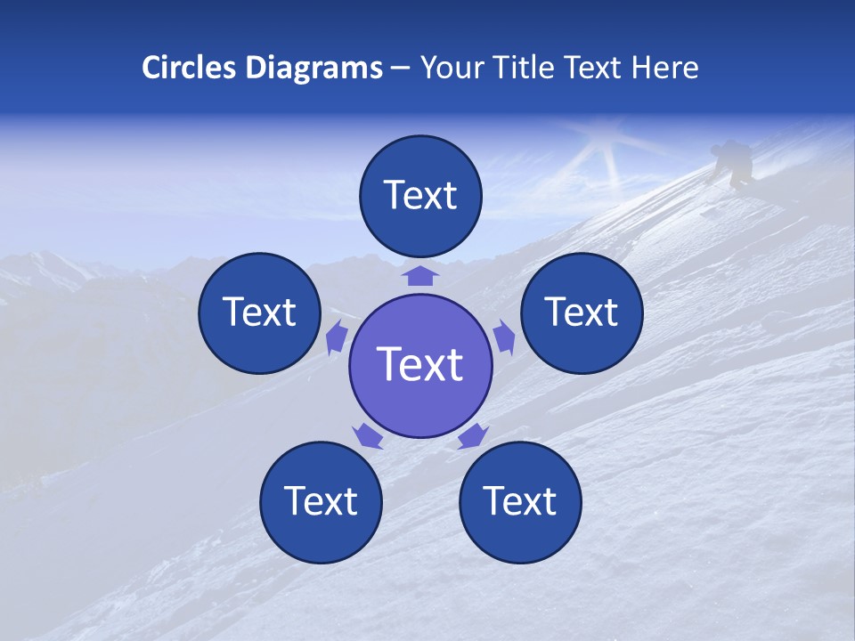 Ski And Sun PowerPoint Template