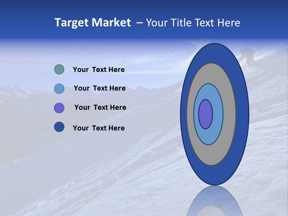 Ski And Sun PowerPoint Template