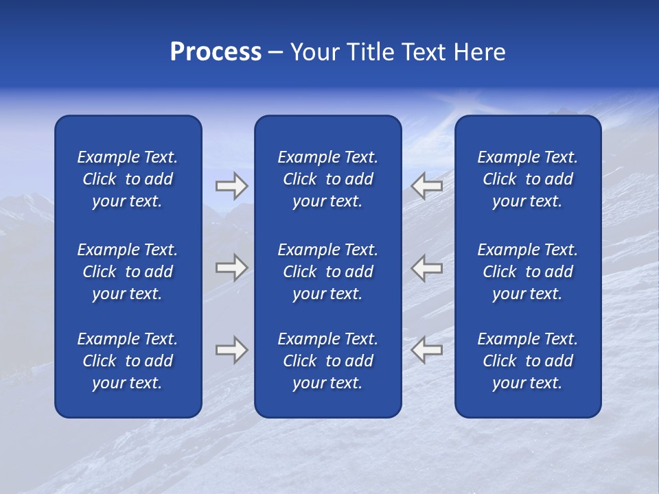 Ski And Sun PowerPoint Template