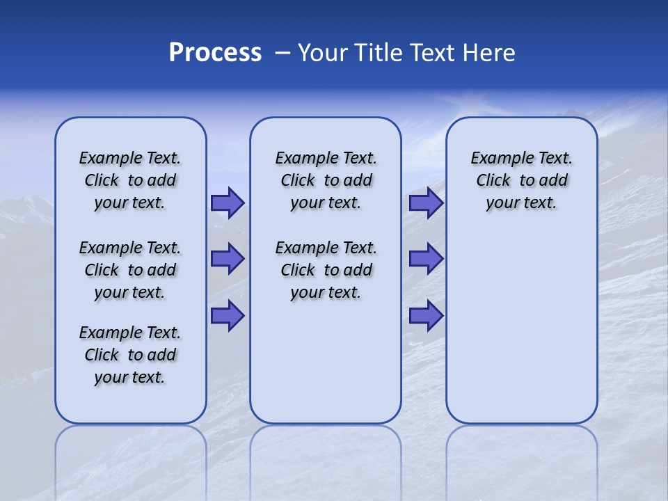 Ski And Sun PowerPoint Template