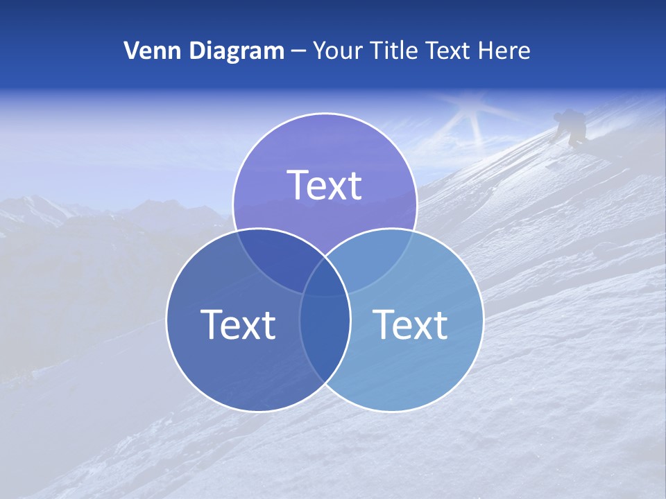 Ski And Sun PowerPoint Template
