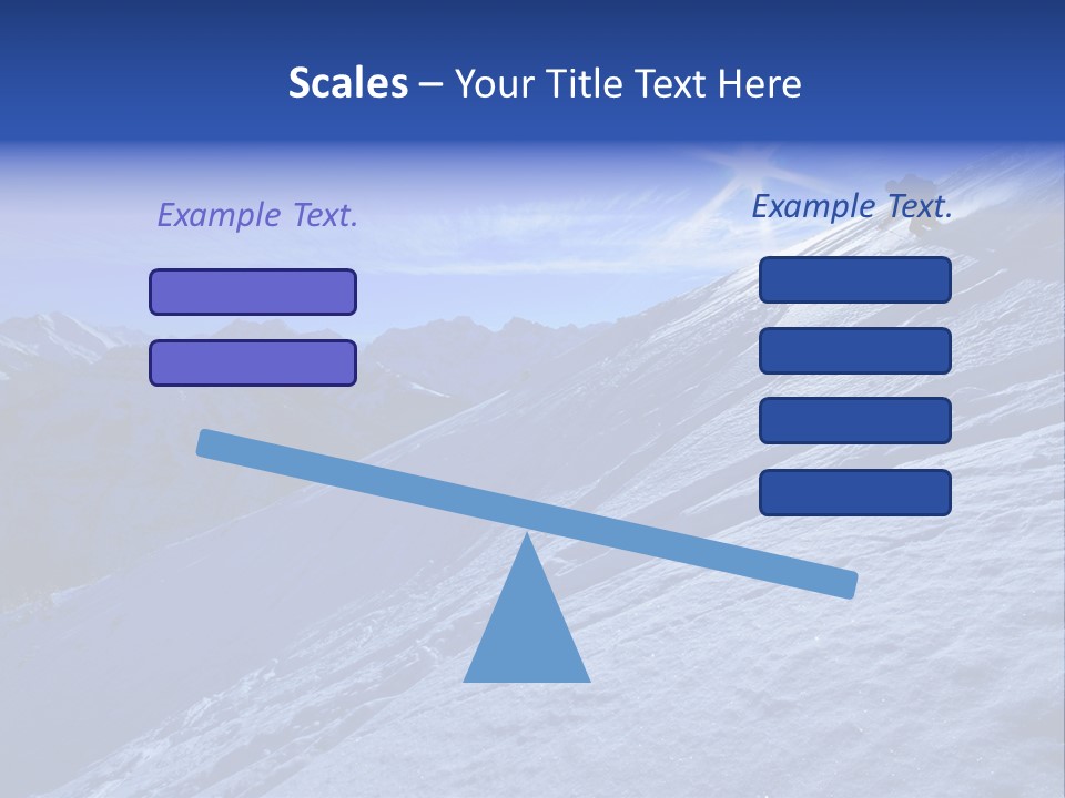 Ski And Sun PowerPoint Template