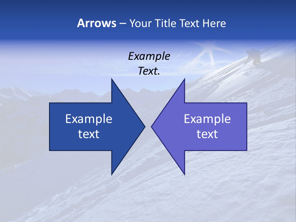 Ski And Sun PowerPoint Template