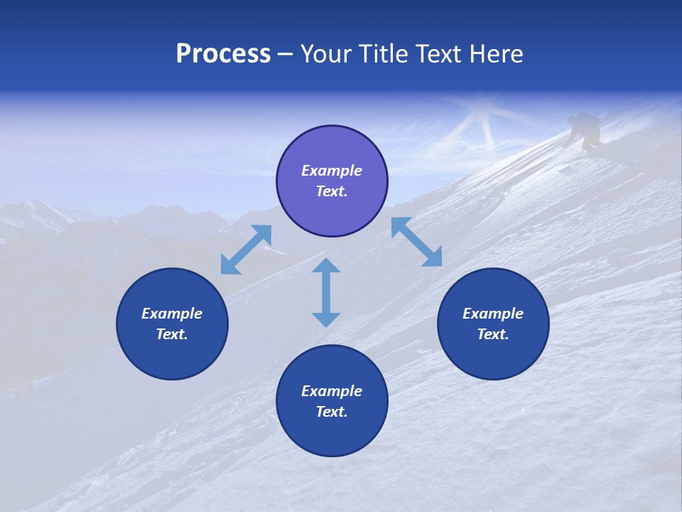 Ski And Sun PowerPoint Template