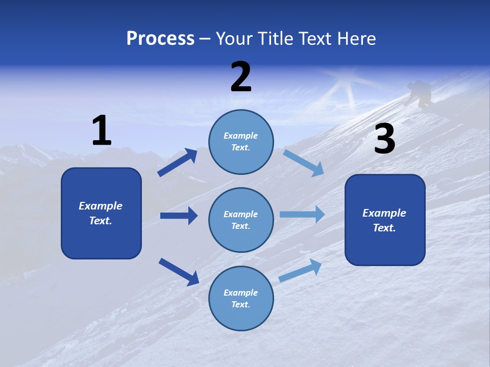 Ski And Sun PowerPoint Template