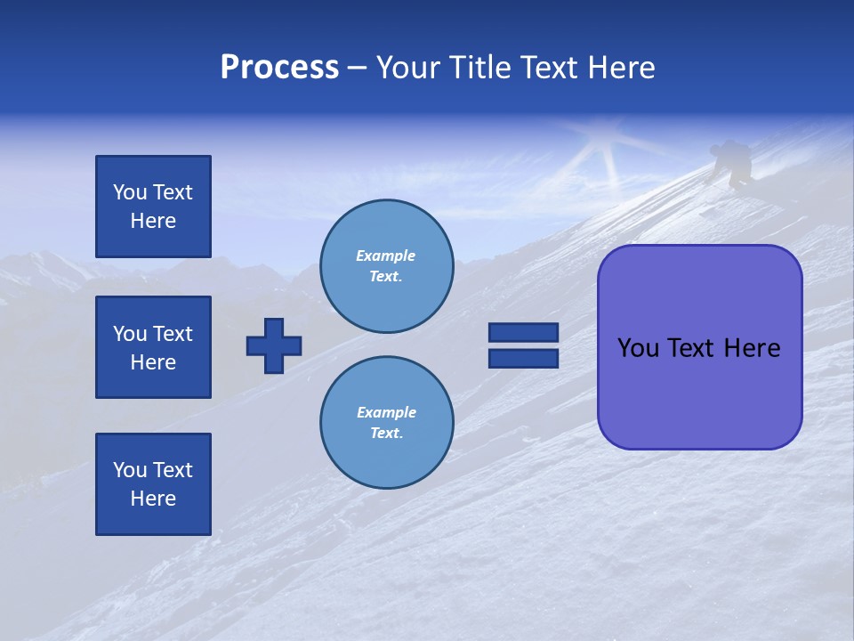 Ski And Sun PowerPoint Template