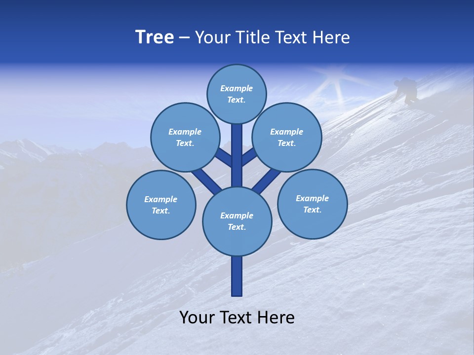 Ski And Sun PowerPoint Template