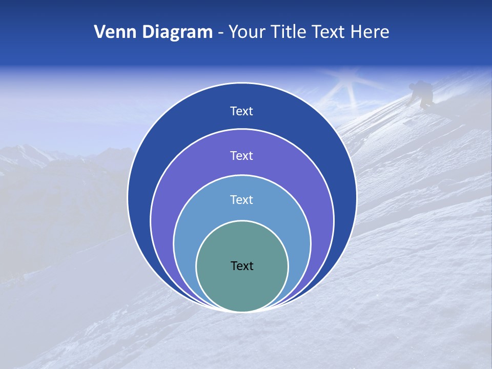 Ski And Sun PowerPoint Template