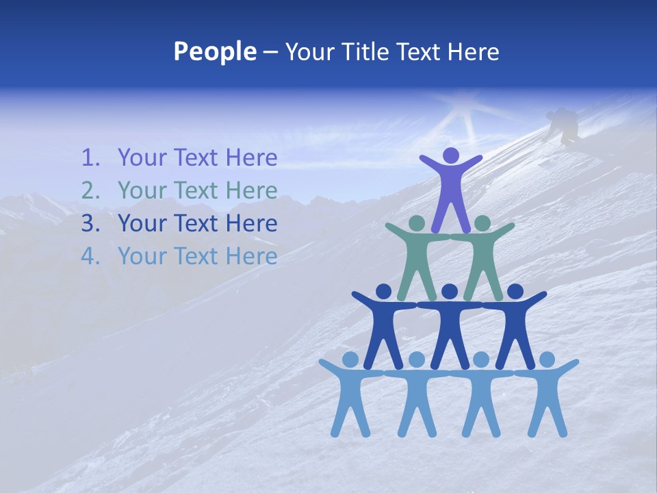 Ski And Sun PowerPoint Template