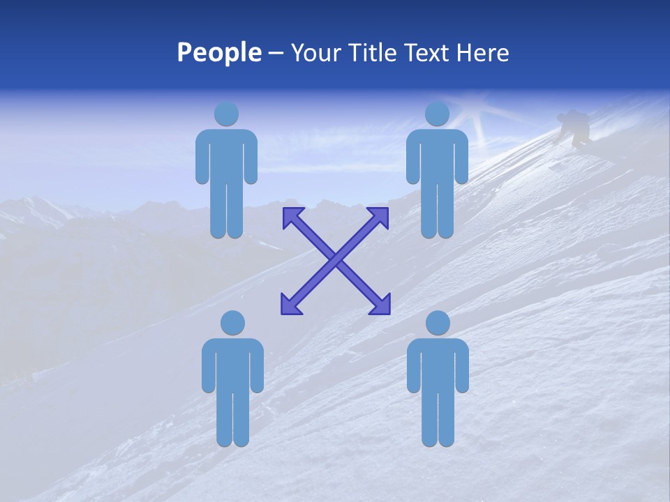 Ski And Sun PowerPoint Template