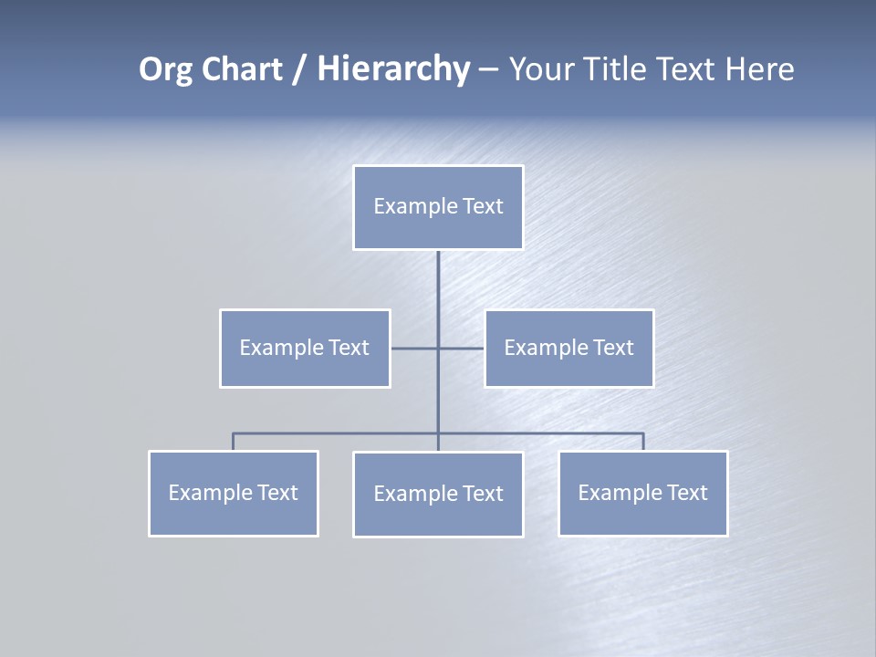 A Shiny Metal Surface With The Words Name Of Presentation PowerPoint Template