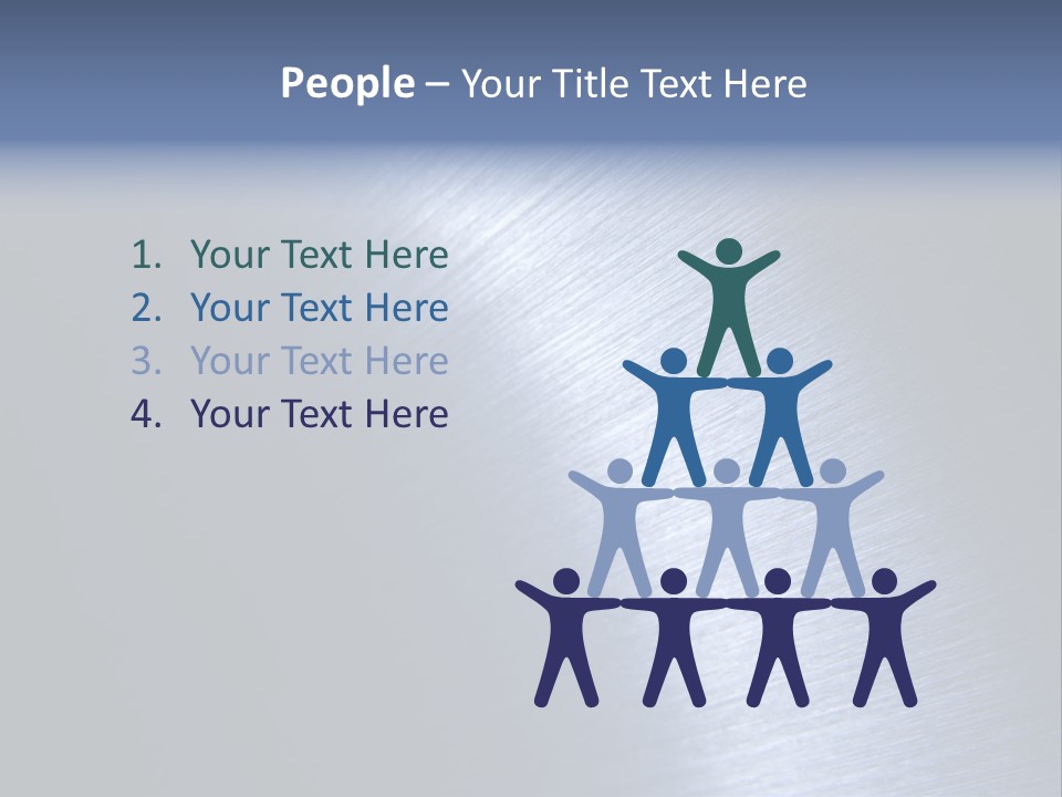 A Shiny Metal Surface With The Words Name Of Presentation PowerPoint Template