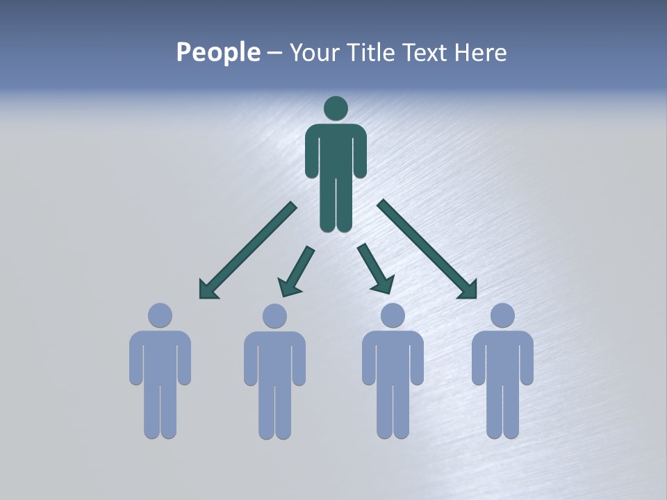 A Shiny Metal Surface With The Words Name Of Presentation PowerPoint Template