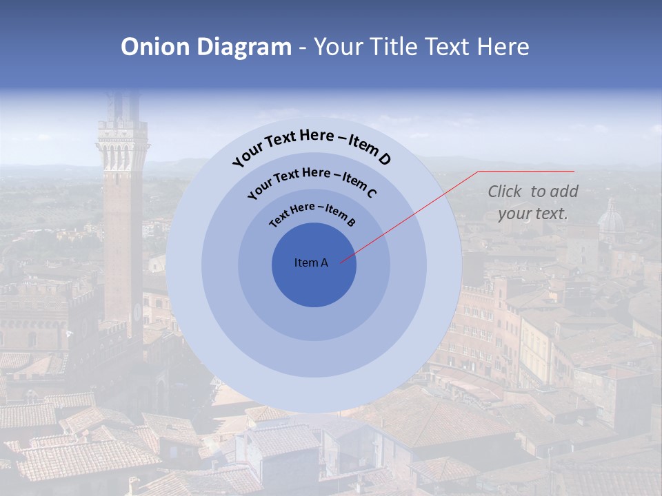 This Is One Of Italy's Most Famous Squares, And The One With The Most Original Shape. Piazza Del Campo Stands On The Site That Was Once An Ancient Roman Forum, Opposite Palazzo Pubblico. PowerPoint Template