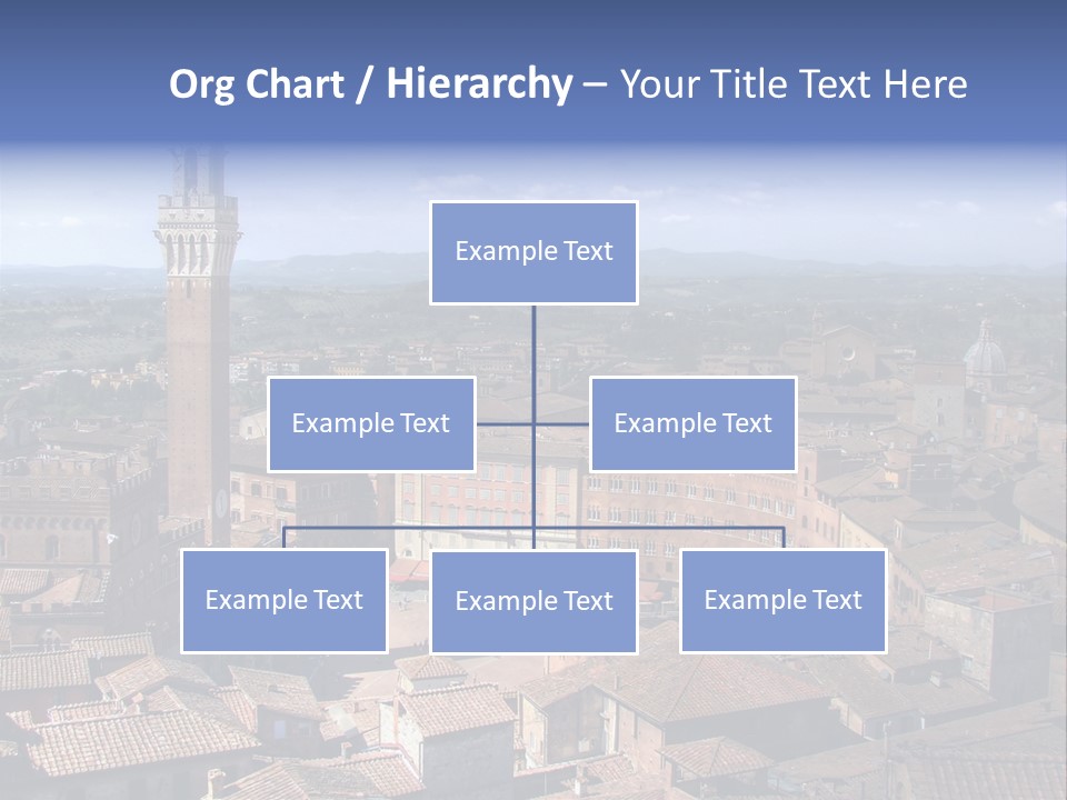 This Is One Of Italy's Most Famous Squares, And The One With The Most Original Shape. Piazza Del Campo Stands On The Site That Was Once An Ancient Roman Forum, Opposite Palazzo Pubblico. PowerPoint Template