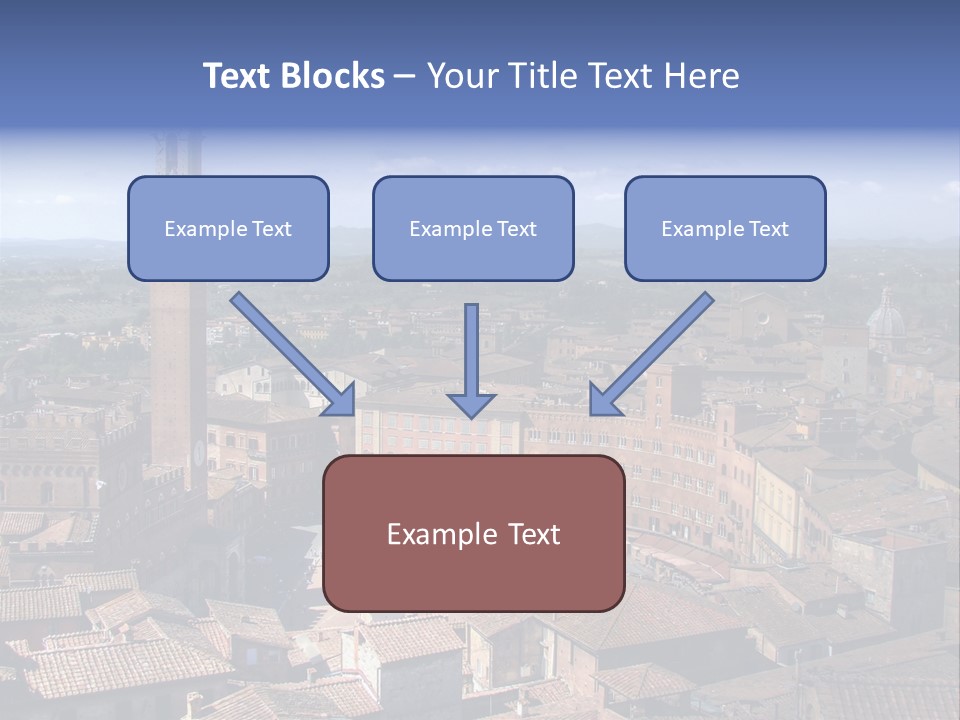 This Is One Of Italy's Most Famous Squares, And The One With The Most Original Shape. Piazza Del Campo Stands On The Site That Was Once An Ancient Roman Forum, Opposite Palazzo Pubblico. PowerPoint Template