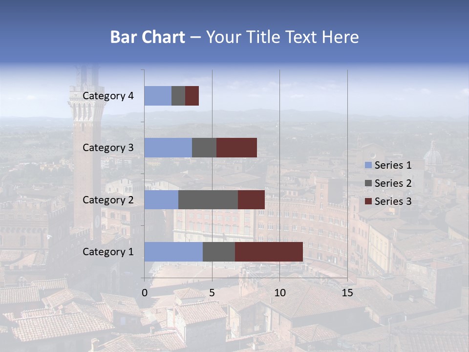 This Is One Of Italy's Most Famous Squares, And The One With The Most Original Shape. Piazza Del Campo Stands On The Site That Was Once An Ancient Roman Forum, Opposite Palazzo Pubblico. PowerPoint Template