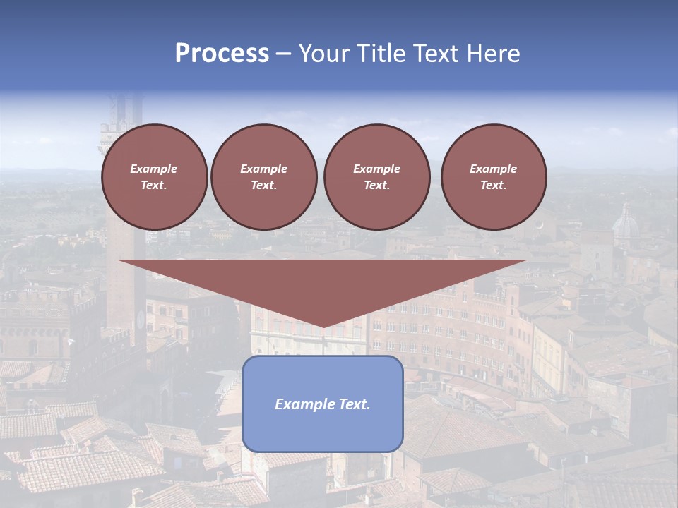 This Is One Of Italy's Most Famous Squares, And The One With The Most Original Shape. Piazza Del Campo Stands On The Site That Was Once An Ancient Roman Forum, Opposite Palazzo Pubblico. PowerPoint Template