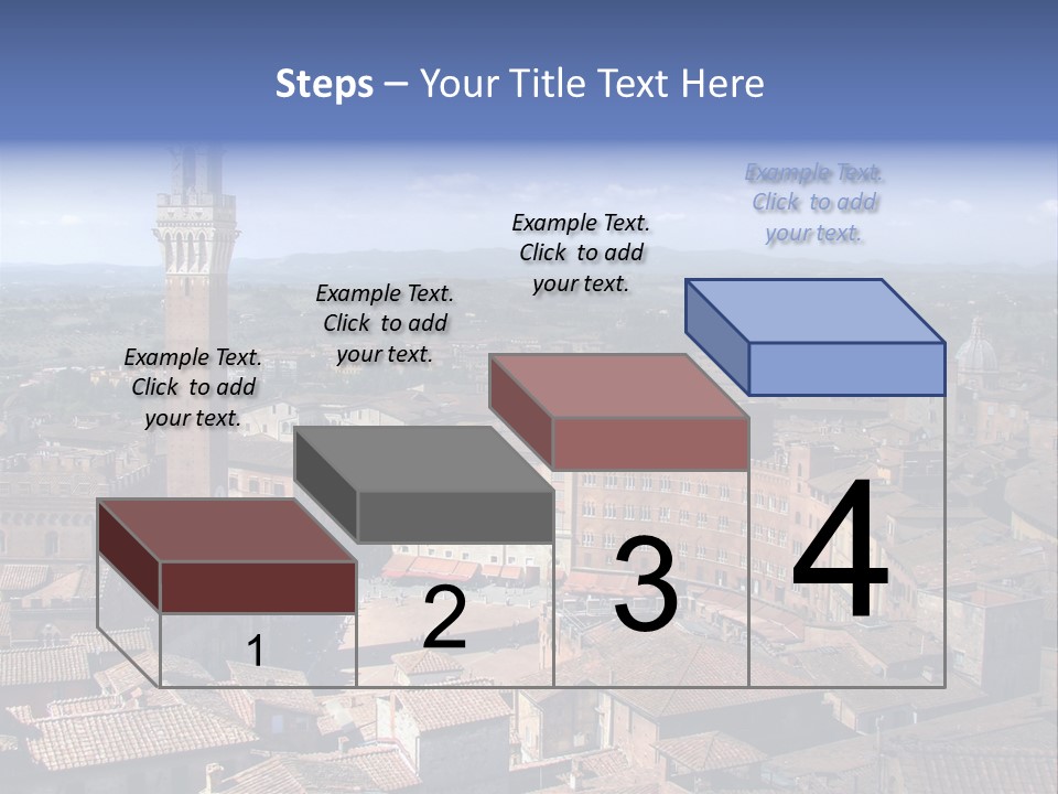 This Is One Of Italy's Most Famous Squares, And The One With The Most Original Shape. Piazza Del Campo Stands On The Site That Was Once An Ancient Roman Forum, Opposite Palazzo Pubblico. PowerPoint Template