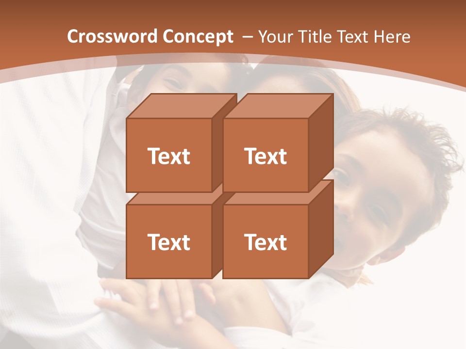 Family Lifestyle Portrait Of A Mum And Dad With Their Two Kids Having Fun Outdoors PowerPoint Template