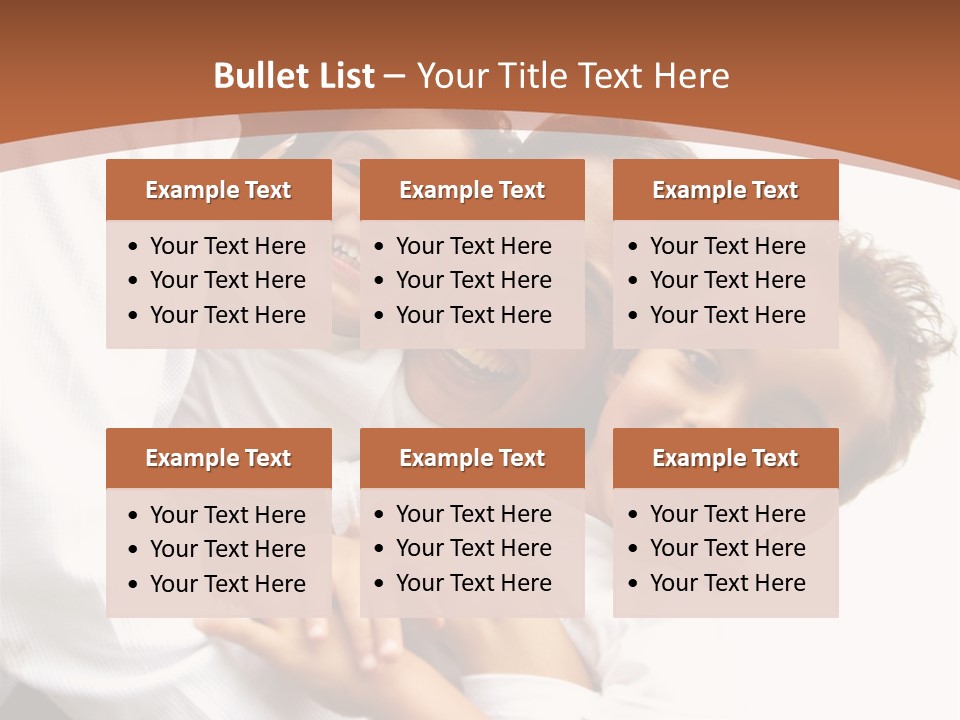 Family Lifestyle Portrait Of A Mum And Dad With Their Two Kids Having Fun Outdoors PowerPoint Template