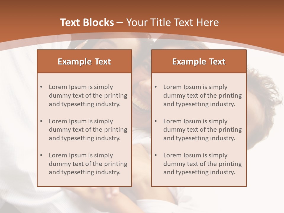 Family Lifestyle Portrait Of A Mum And Dad With Their Two Kids Having Fun Outdoors PowerPoint Template