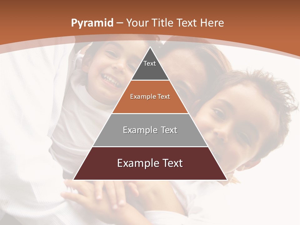 Family Lifestyle Portrait Of A Mum And Dad With Their Two Kids Having Fun Outdoors PowerPoint Template