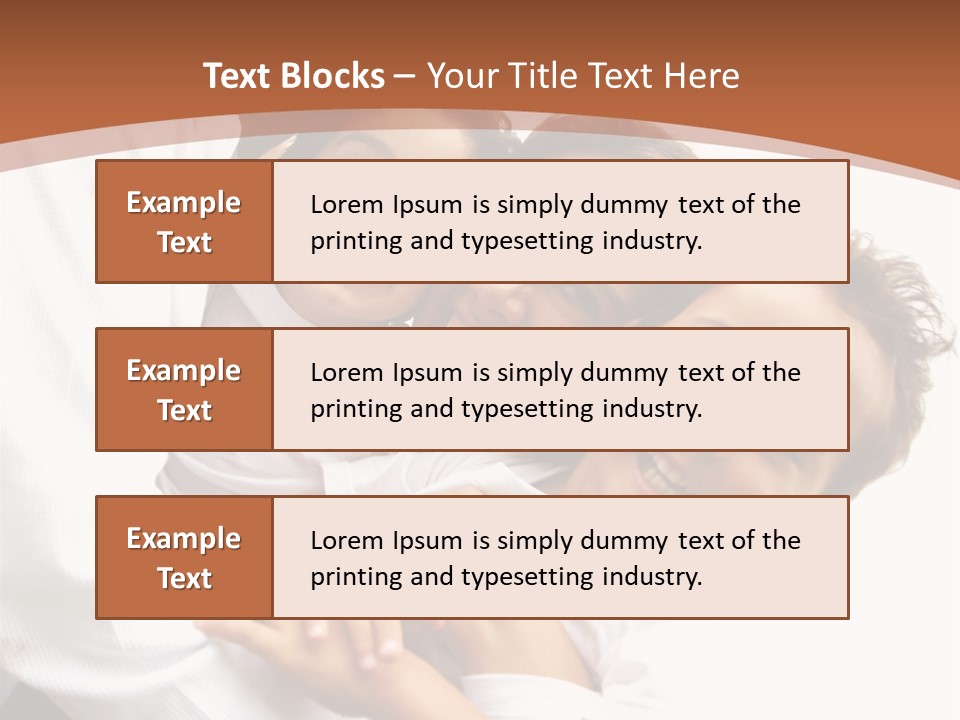 Family Lifestyle Portrait Of A Mum And Dad With Their Two Kids Having Fun Outdoors PowerPoint Template