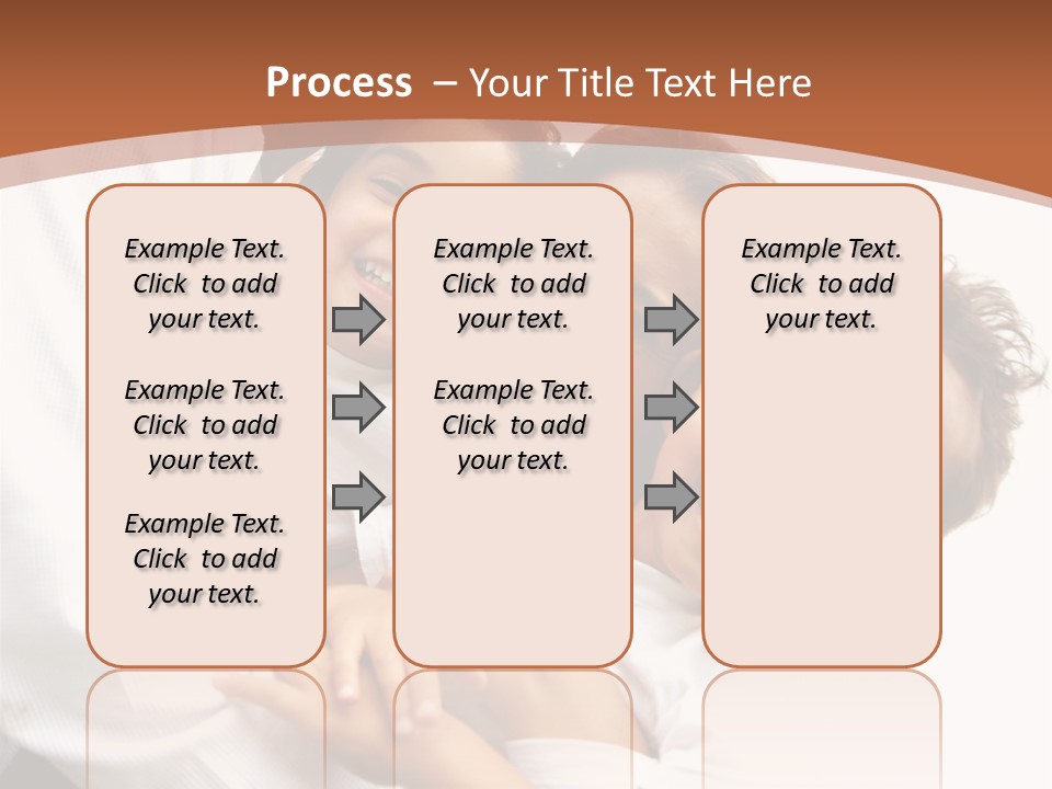 Family Lifestyle Portrait Of A Mum And Dad With Their Two Kids Having Fun Outdoors PowerPoint Template