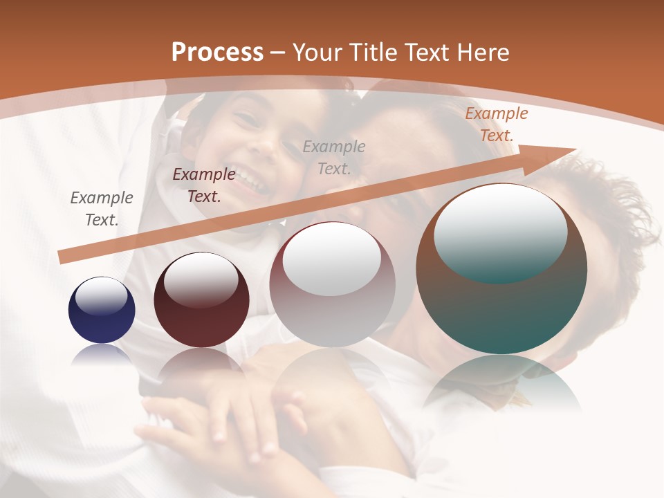 Family Lifestyle Portrait Of A Mum And Dad With Their Two Kids Having Fun Outdoors PowerPoint Template