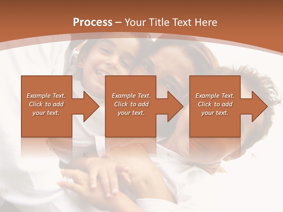 Family Lifestyle Portrait Of A Mum And Dad With Their Two Kids Having Fun Outdoors PowerPoint Template