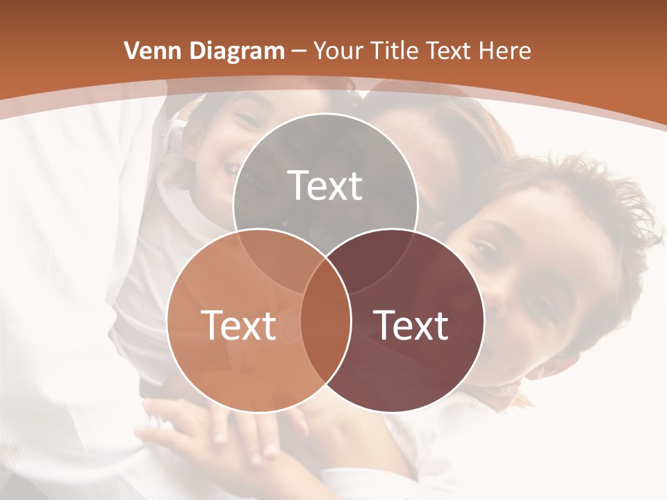 Family Lifestyle Portrait Of A Mum And Dad With Their Two Kids Having Fun Outdoors PowerPoint Template