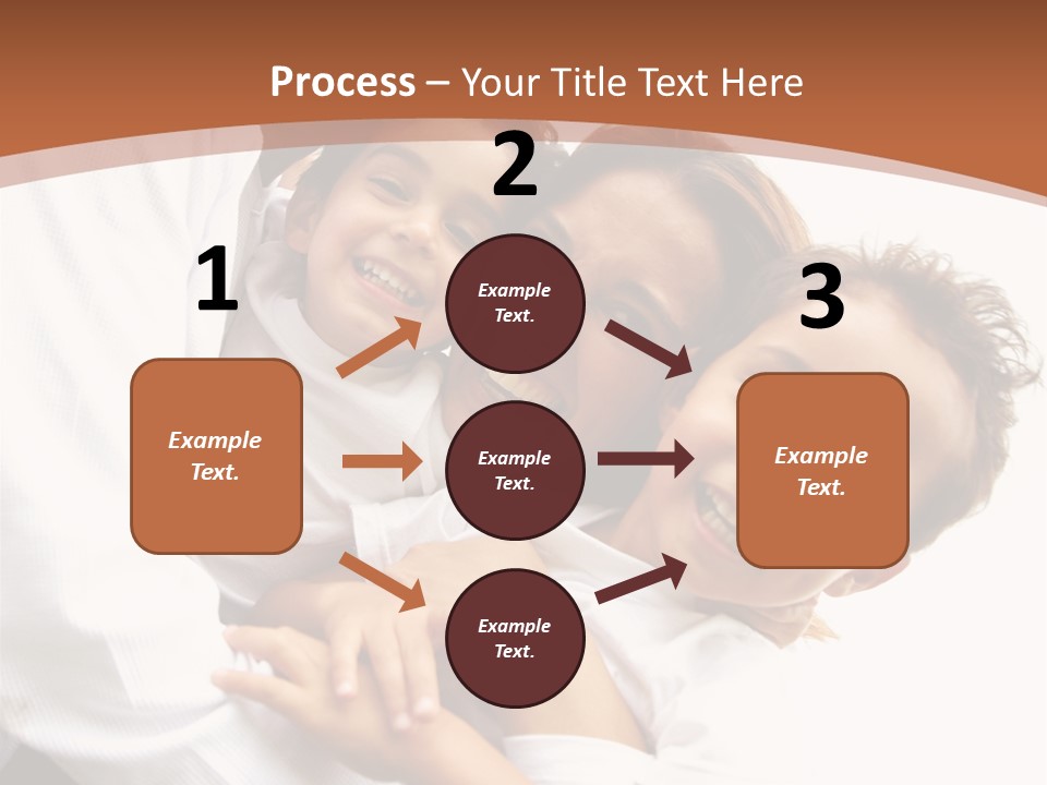 Family Lifestyle Portrait Of A Mum And Dad With Their Two Kids Having Fun Outdoors PowerPoint Template