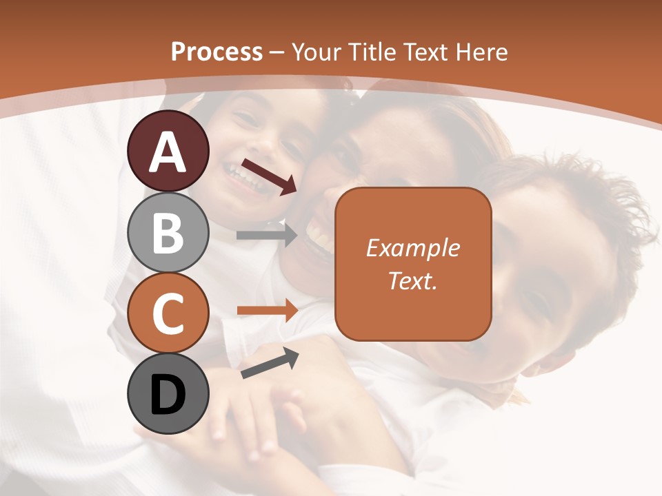 Family Lifestyle Portrait Of A Mum And Dad With Their Two Kids Having Fun Outdoors PowerPoint Template