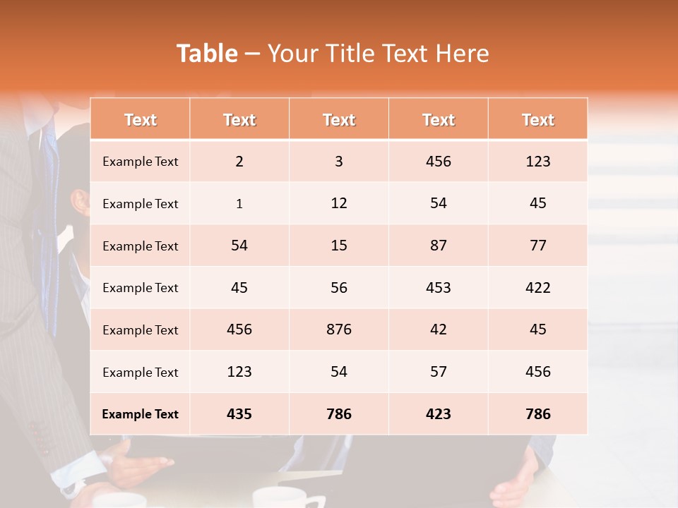 A Group Of Business People Standing Around A Laptop PowerPoint Template