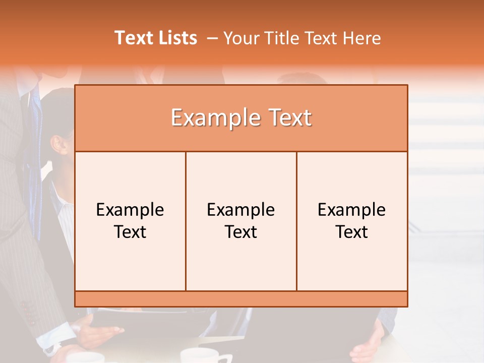 A Group Of Business People Standing Around A Laptop PowerPoint Template