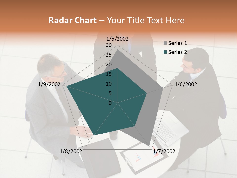 A Group Of Business People Shaking Hands Over A Table PowerPoint Template