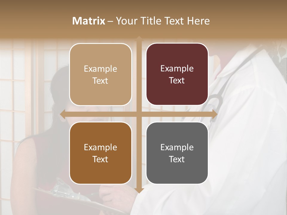 Man Lifting Weights At The Gym Looking Serious PowerPoint Template