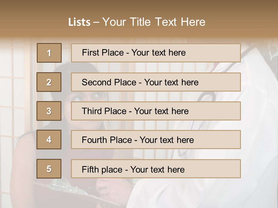 Man Lifting Weights At The Gym Looking Serious PowerPoint Template