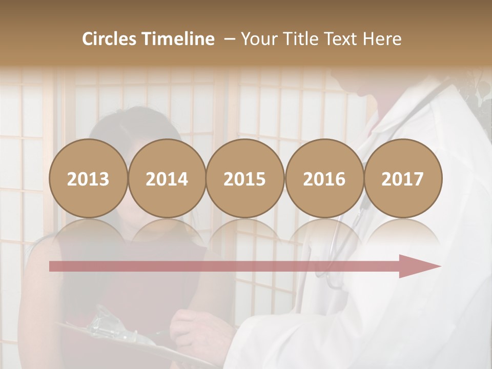 Man Lifting Weights At The Gym Looking Serious PowerPoint Template